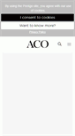 Mobile Screenshot of aco.fi