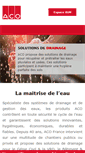 Mobile Screenshot of aco.fr